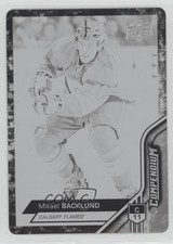 2016-17 Upper Deck Compendium Printing Plate Black 1/1 Mikael Backlund #337 0zu