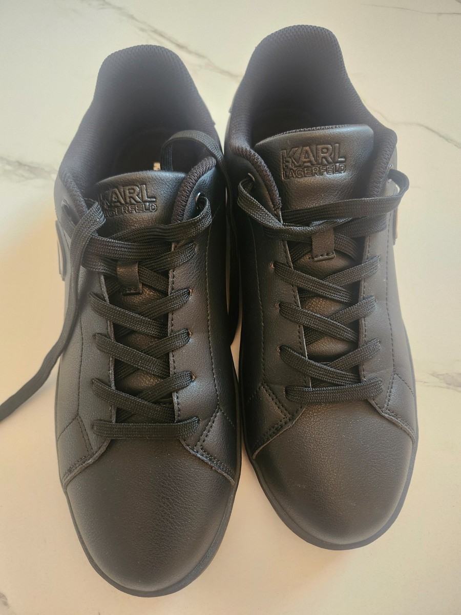 Karl Lagerfeld Paris | Men's Cyro Black Sneakers | Size 9.5 M View 5