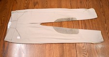 Tailored Sportsman, Trophy Hunter breeches, tan, girl's 10R side zip