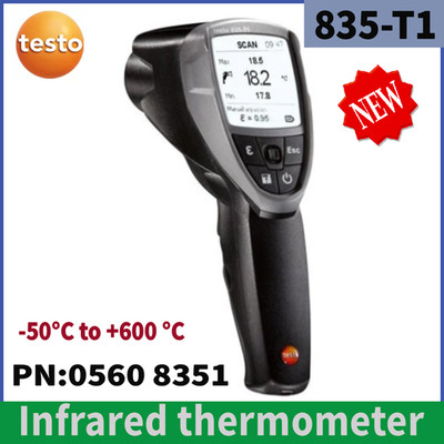 Testo 835-T1 (0560 8351) Infrared Thermometer 4-Point Laser Vision Up to 600°C
