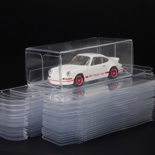 Transparent Storage Case for Matchbox TOMICA 1/64 Model Cars Pack of 5/10/15/25 - Picture 15 of 36