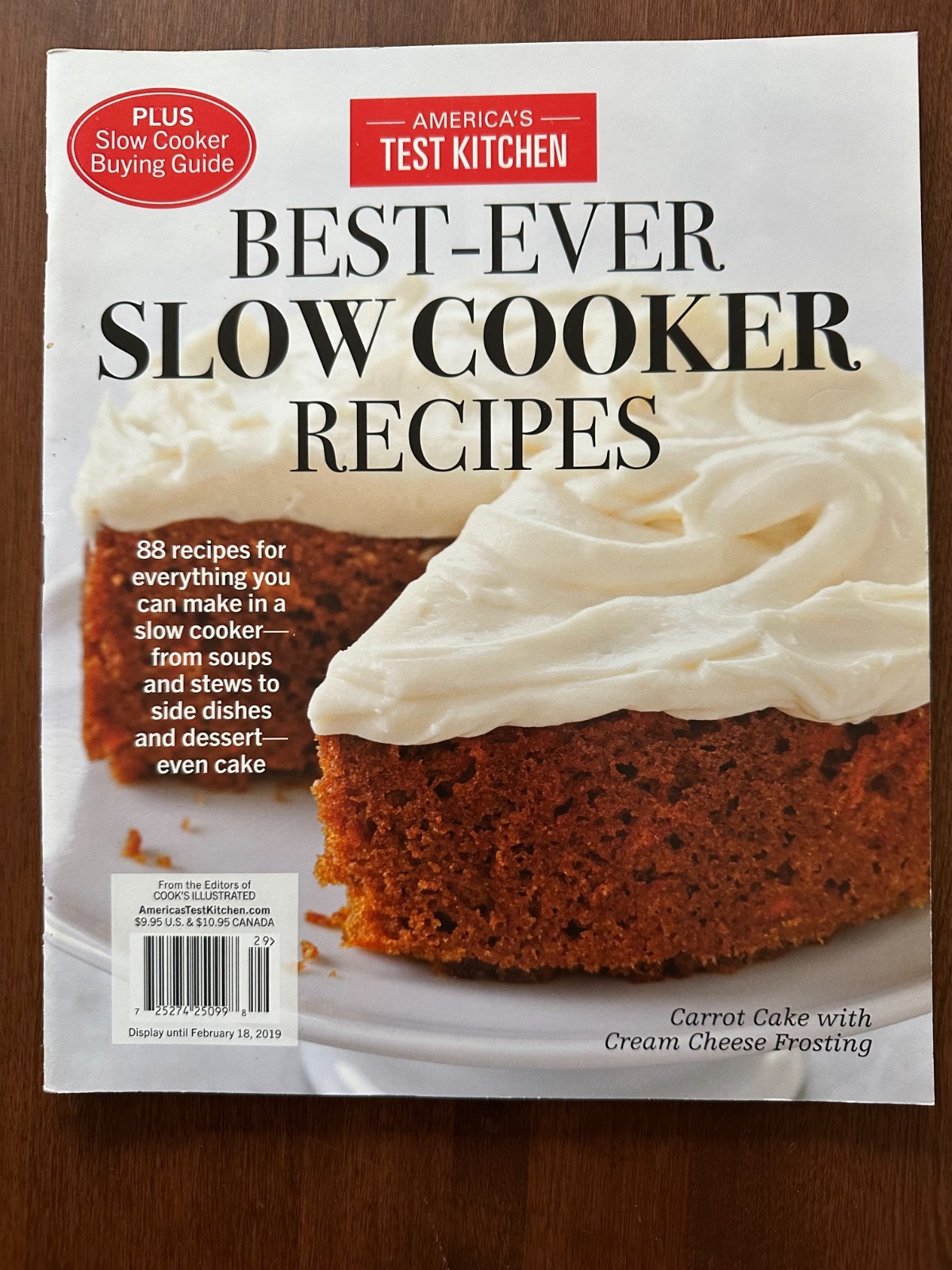 America's Test Kitchen Best-Ever SLOW COOKER Recipes 2018 - 