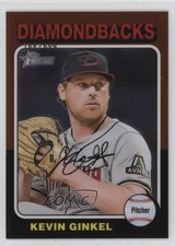 2024 Topps Heritage High Number Chrome /699 Kevin Ginkel #681 0g45