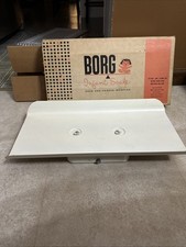 Vintage Borg Nursery Baby Scale White 1-30 lbs Original Box Works