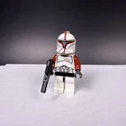 RED CLONE TROOPER CAPTAIN (sw0492) from Lego Star Wars 75021 Republic Gunship