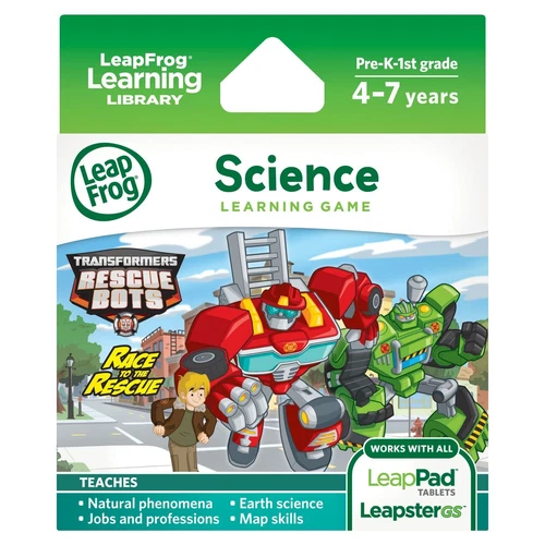 Explorer Hasbro Transformers Rescue Bots Race to The Rescue Learning Game