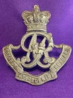 Genuine WW1 Queens Own Oxfordshire (Yeomanry) Hussars WM Cap Badge w/lugs