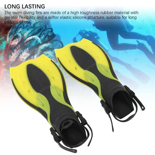 XL 46 47 Size Swimming Fins Swim Fins Swimming Flippers Rubber Swim GH - Picture 17 of 24