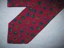 Mens Multi-Color Print Silk Tie Necktie  6926 