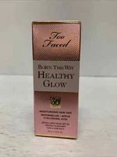 Too Faced Born This Way Healthy Glow SPF 30 Skin Tint LIGHT BEIGE 2 oz NIB
