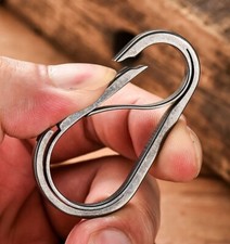 EDC Titanium Alloy Keychain Carabiner Outdoor Connector Key Rings Storage Tools