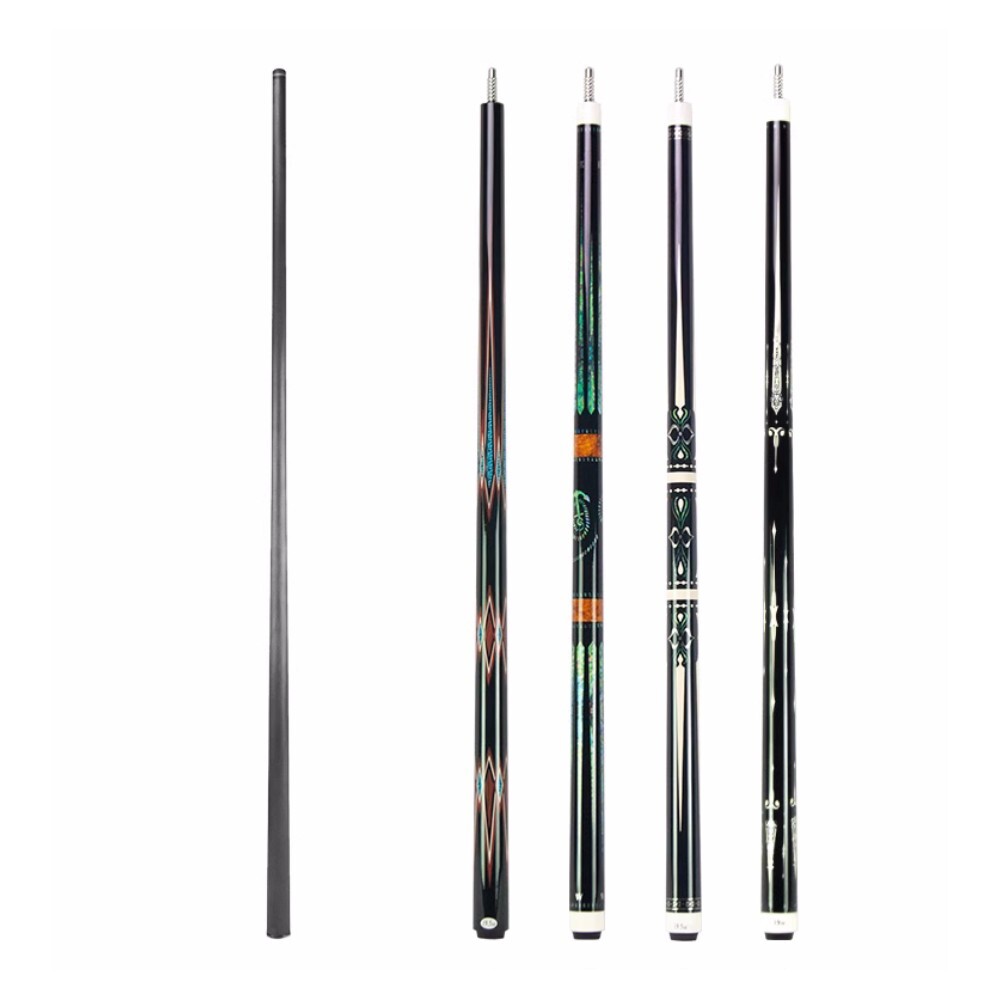 Taco de billar David Loman 58" eje energético de carbono 11,5/12,5 mm + extensor