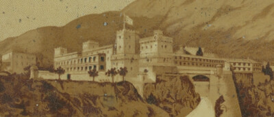 PRINCE DE MONACO - LAURENS, GENEVE - 100 ZIGARETTEN - ALTE BLECHDOSE
