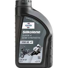 Fits Honda CBR 125 Motorcycle Engine Oil Silkolene Super 4 10/40 1L (1 Litre)