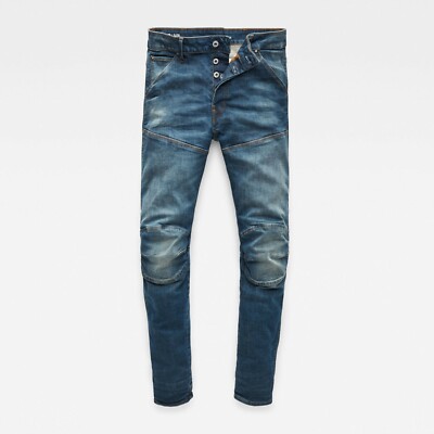New G-Star Raw 5620 3D Slim Jeans Medium Blue 28x30 gstar g star 
