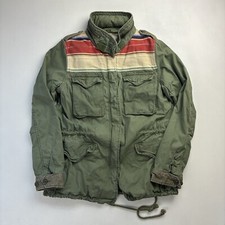Denim & Supply Ralph Lauren Military Jacket Field Army Serape Aztec Parka M65