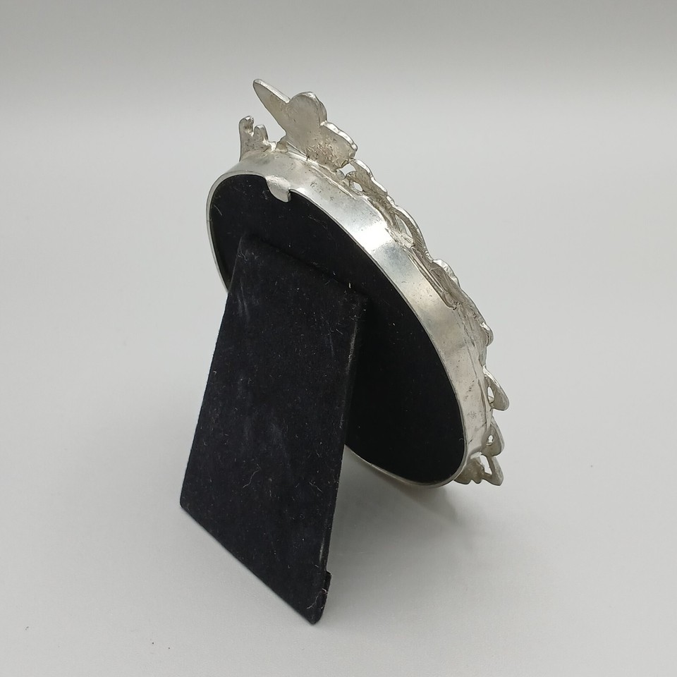 Vintage Art Nouveau Style Pewter Picture Frame eBay