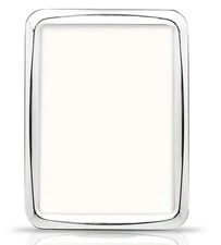 ARGENTO SC SILVER PLATED POLISHED FRAME 8x10 CONVERTIBLE HANDMADE ITALY OPEN BOX