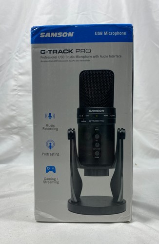 Samson G-Track Pro Studio USB Microphone w/ Built in Audio Interface