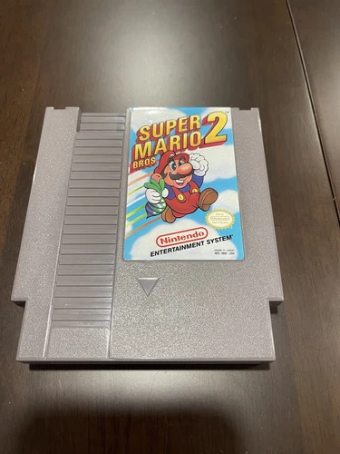 Vintage Super Mario Bros. 2 (Nintendo NES, 1988)