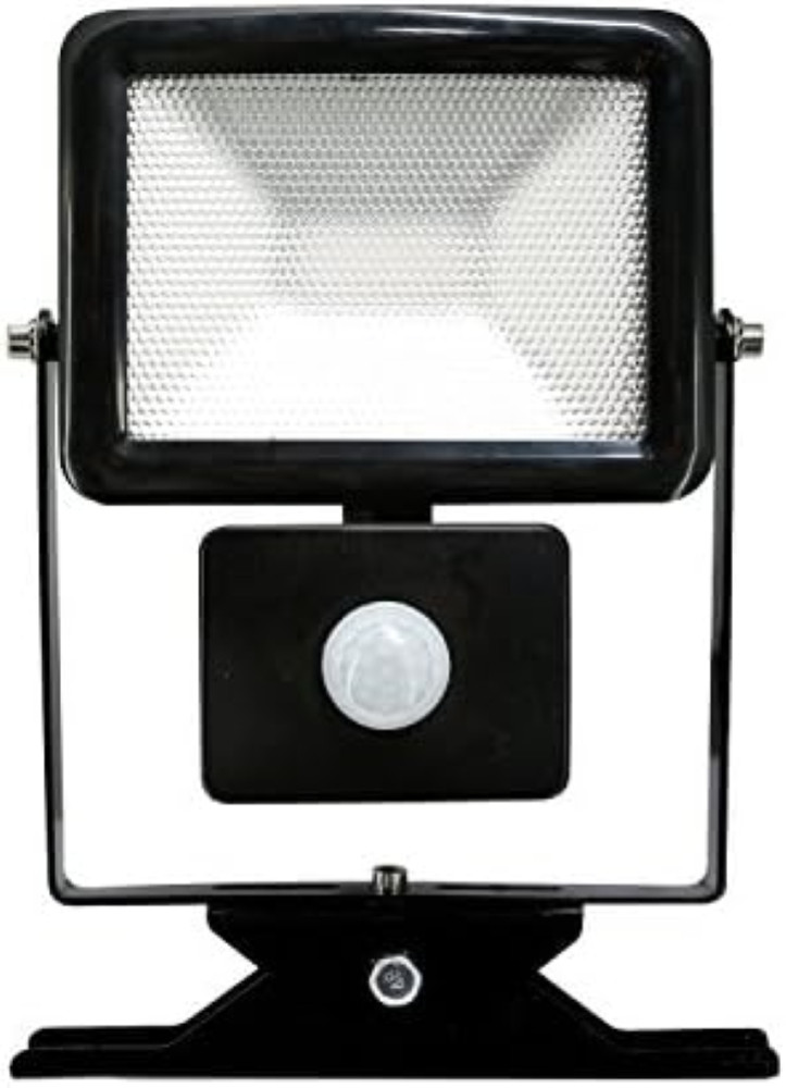 Electraline 63510 Faretto LED Esterno Sensore Movimento IP44 Slim