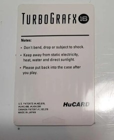 Ballistix Turbografx 16 Untested