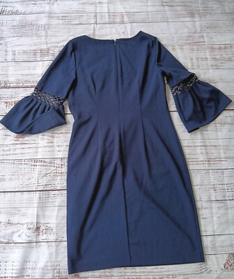 jessica howard dresses navy blue Jessica Howard Navy Long Sleeve Formal Dress 16