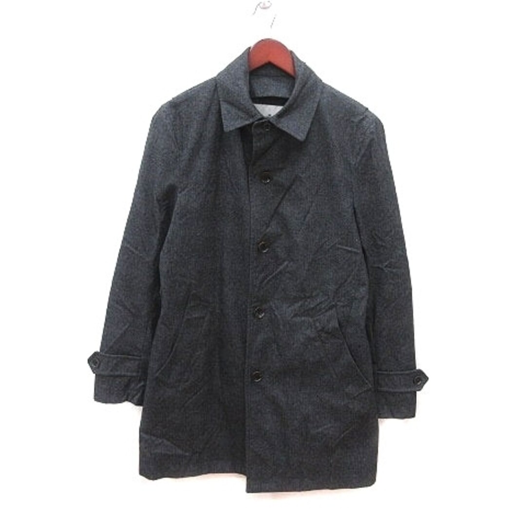 ジャケット・アウター MEN'S MELROSE Mods long coat Men's Melrose Stained Coat Full Lining 4 Charcoal Gray MS