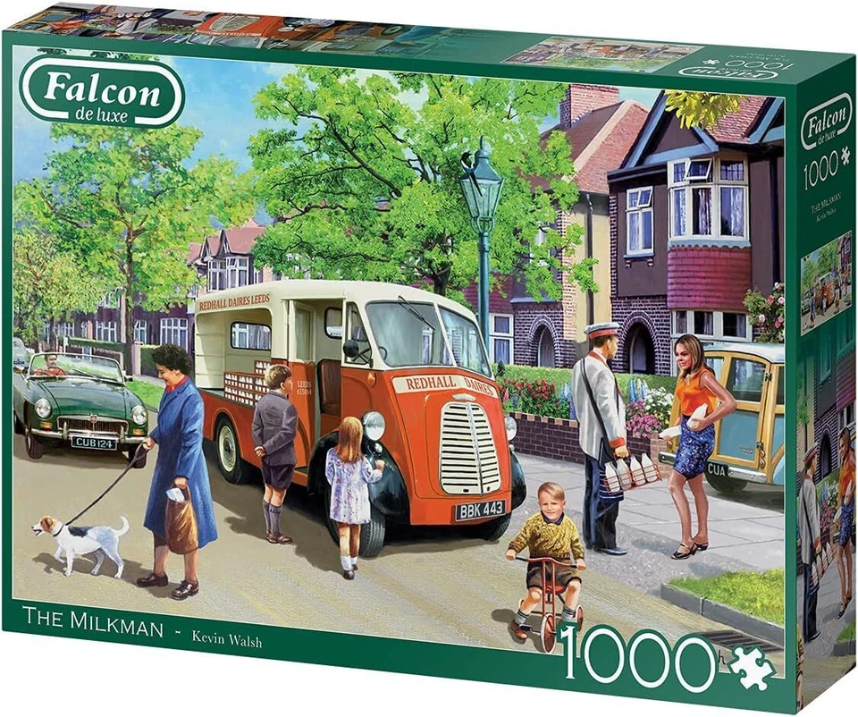 Falcon De Luxe The Milkman Jigsaw Puzzle 1000 Pieces (FAL11324) - image 2 of 4