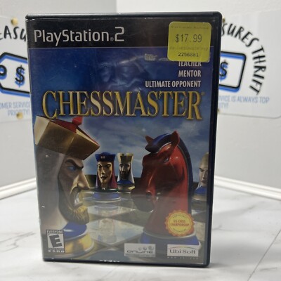 Chessmaster (Sony PlayStation 2, 2003) PS2 GAME COMPLETE LEARN TO PLAY CHESS CIB