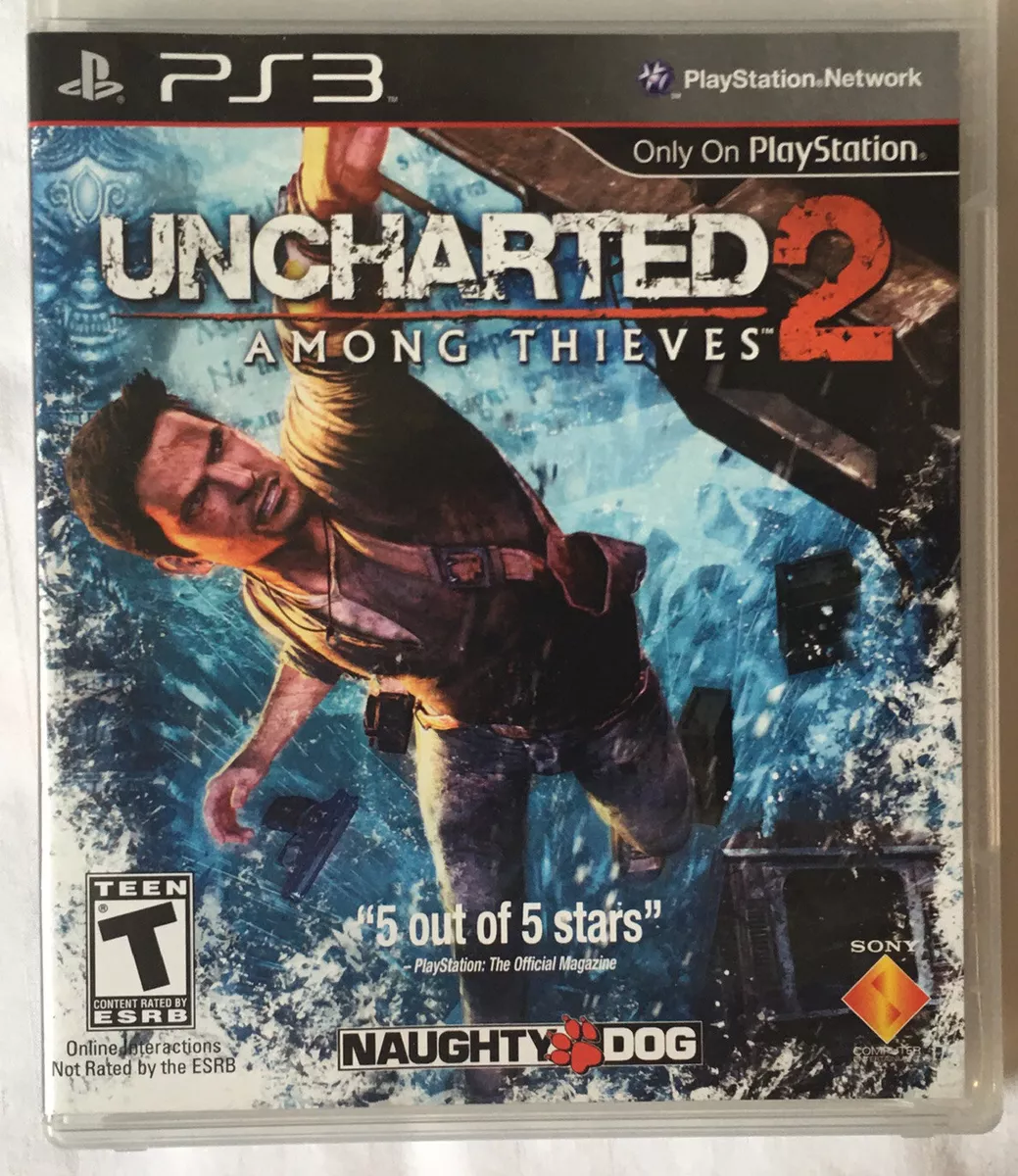 Uncharted 2: Among Thieves (Sony PlayStation 3, 2009) for sale