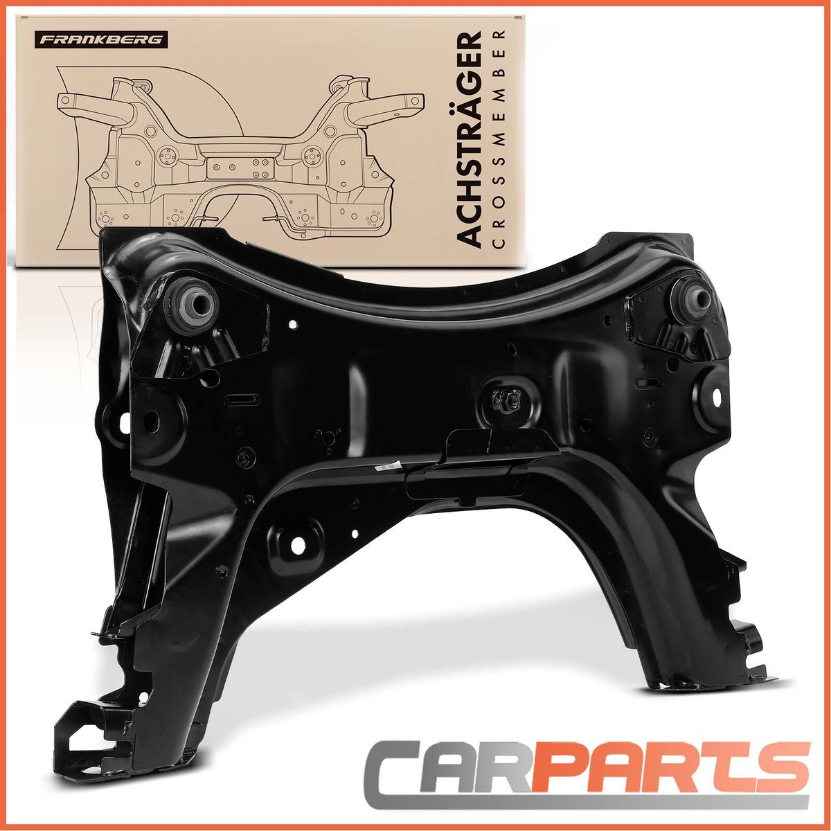 Nissan Primera P11 Motorträger Achsträger Vorderachse Pulverbeschichtet 679 3