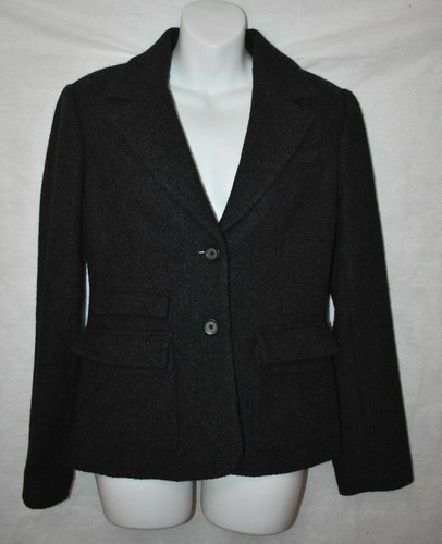 Tommy Hilfiger Gris Lana Mezcla De Abrigo-Petite Pequeñas | eBay