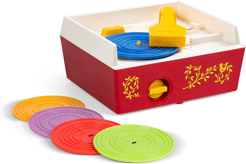 Fisher Price Record Player Retro Toy - Tactile Interactive for Kids 18+ Months - Picture 3 of 12