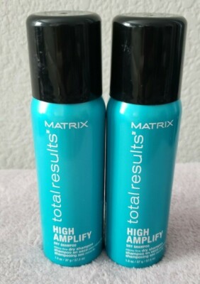 2x Matrix Total Results High Amplify Dry Shampoo 1.3 oz ea Travel Size