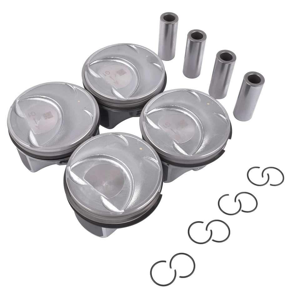 Piston &Pins Standard for Hyundai Sonata Kia Optima TURBO 2.0L 23410-2G400 G4KH Foto 4 de 4