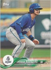 Brendan Rodgers Colorado Rockies 2018 Topps Pro Debut Minor League Baseball