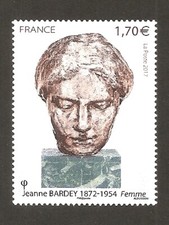 FRANCE 2017 Timbre  N°5154 OEUVRE de JEANNE BARDEY   NEUF ** LUXE MNH