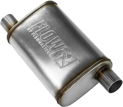 Flowmaster Flow FX Moderate Sound Muffler Exhaust with 2.25" Offset In ...