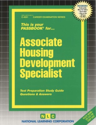  Associate Housing Development Specialist Test Practice Passbook Civil Exam 