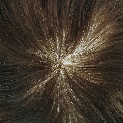 Mens Toupee Human Hair Systems Full Poly Thin Skin Hair Piece Replacement System - Picture 115 of 159