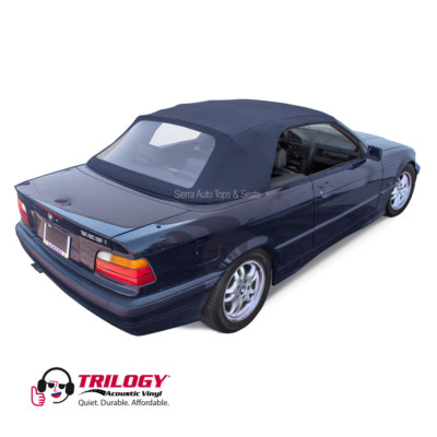 Fits: 1994-1999 BMW 3-Series (E36 Chassis), Convertible Top, Dark Blue Twill