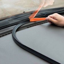 1.6m Car Dashboard Sealing Strip Noise Sound Insulation Rubber Strip Accessories
