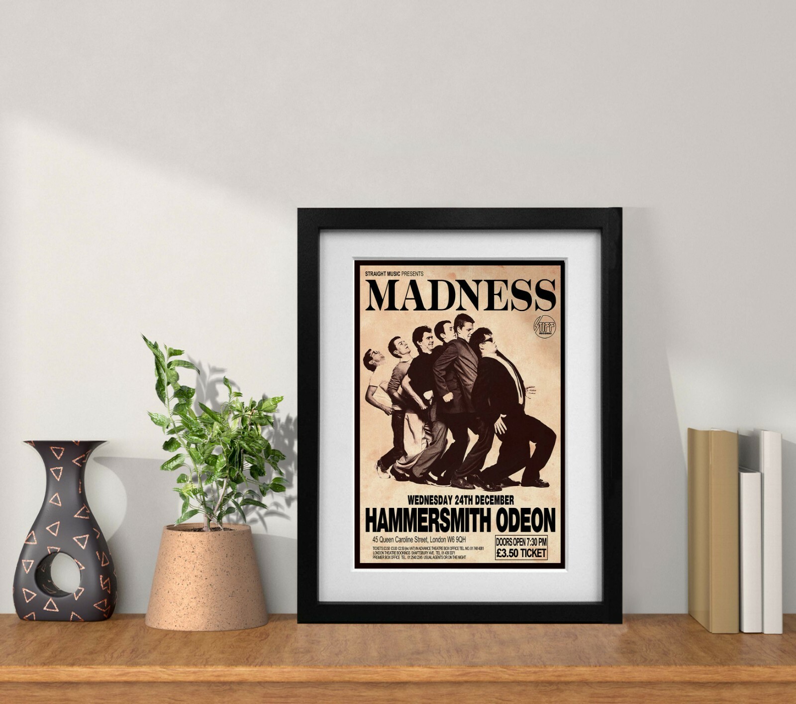 Madness Hammersmith Odeon 1980 Concert Poster MULTIPRINT Three