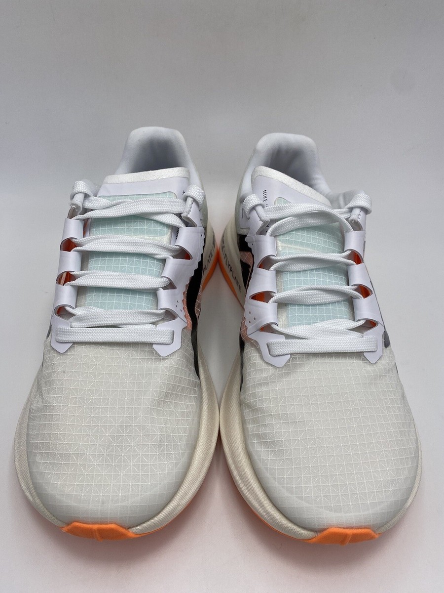 Nike Wmns ZoomX Ultrafly Trail White Black Orange Shoes Nike Wmns ZoomX Ultrafly Trail White Black Orange Shoes