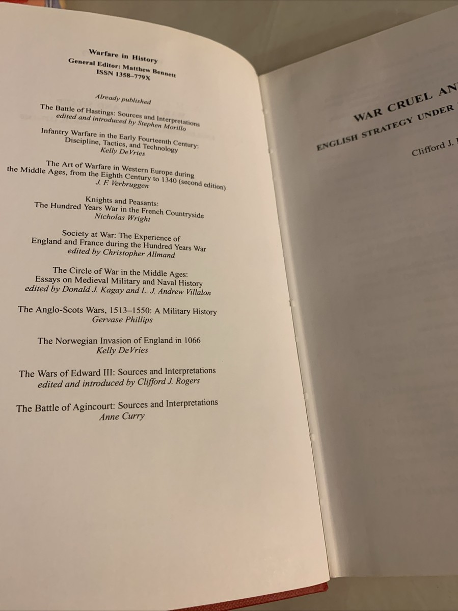 War Cruel and Sharp: English Strategy Under Edward III, 1327 War Cruel and Sharp: English Strategy Under Edward III, 1327