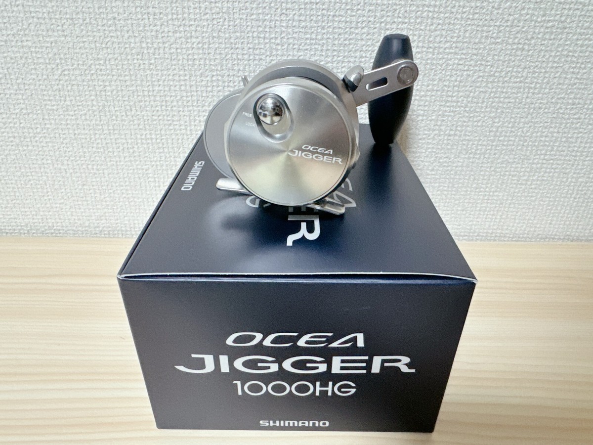 Baitcasting Reel 17 OCEA JIGGER 1000HG Right 6.4:1 for