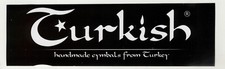 Turkish "Handmade cymbals from Turkey" Sticker / Decal