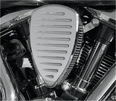 Baron Custom Accessories - BA-2080-06 - Big Air Kit - Pinstripe - Chrome - VL Bo