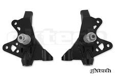 GKTECH V4 S13/240sx Super Lock drift knuckles. 70+ degrees of lock